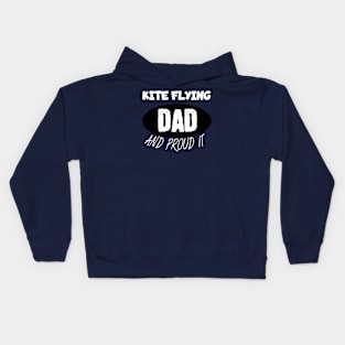 Kite flying dad Kids Hoodie